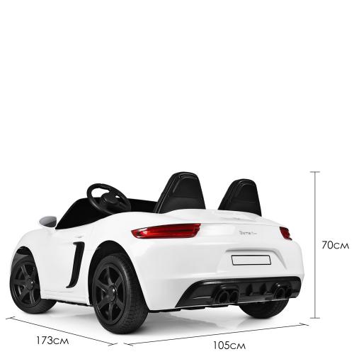 Детский электромобиль Porsche M 4055 AL-1 белый