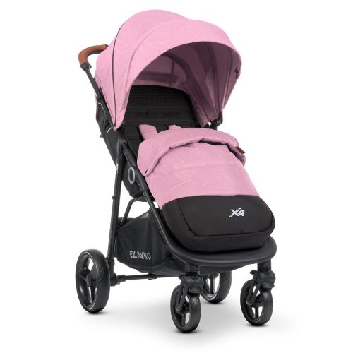 Коляска детская ME 1024 X4 Pink Lines