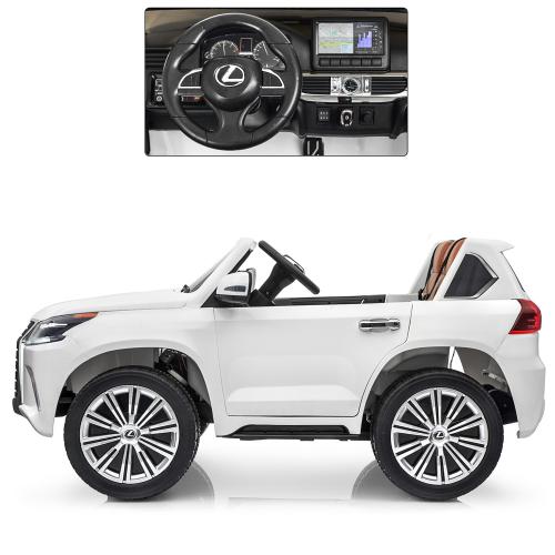 Детский электромобиль Lexus M 3906EBLR-1 белый