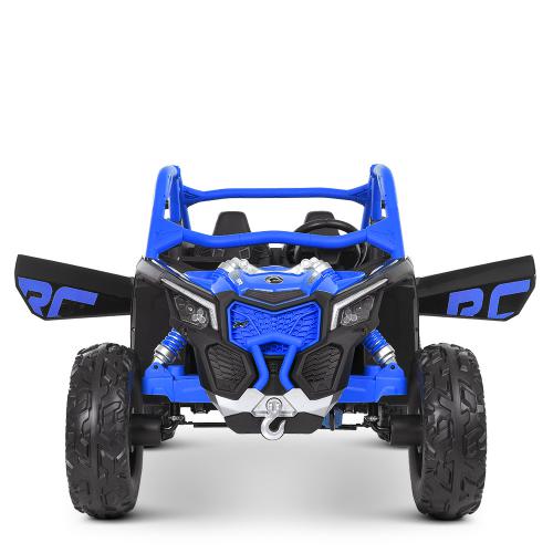 Детский электромобиль M 4920EBLR-4 синий с пультом управления Багги