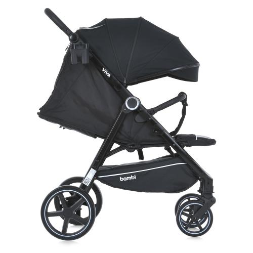 Коляска детская M 5723 VIVA Black