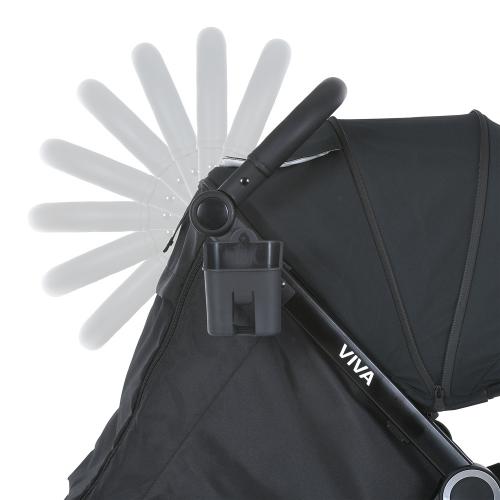 Коляска детская M 5723 VIVA Black