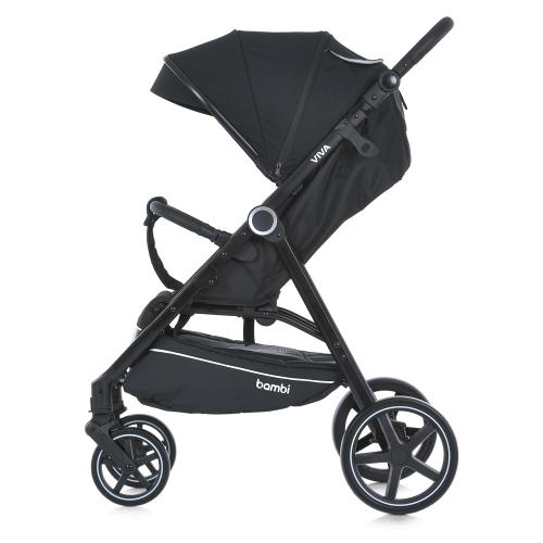 Коляска детская M 5723 VIVA Black