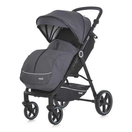 Коляска детская M 5723 VIVA Ash gray