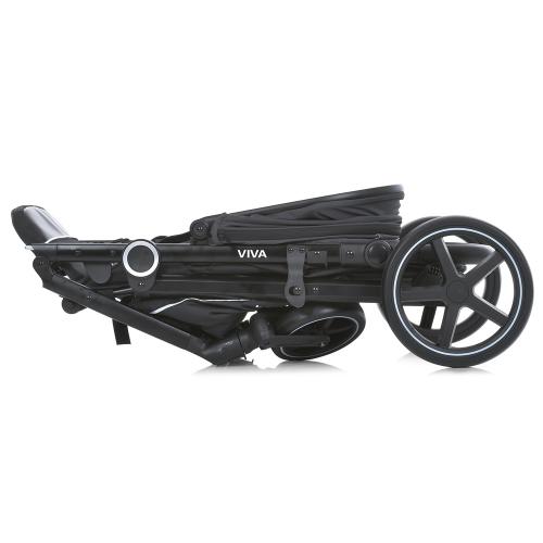 Коляска детская M 5723 VIVA Ash gray