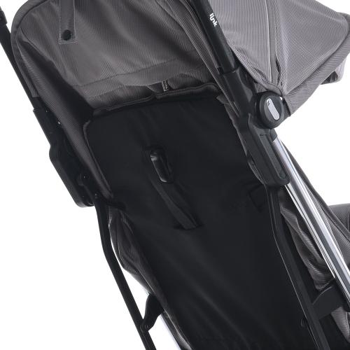 Коляска детская ME 1129 LINK Silver Striped