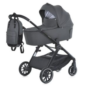 Коляска детская 2в1 ME 1126 GENESIS Asphalt Gray