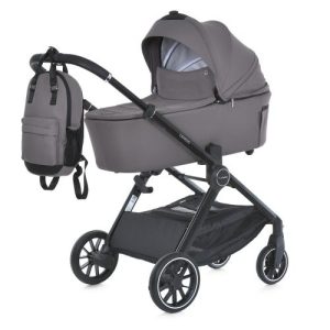 Коляска детская 2в1 ME 1126 GENESIS Taupe Gray