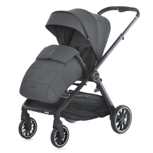 Коляска детская 2в1 ME 1126 GENESIS Asphalt Gray