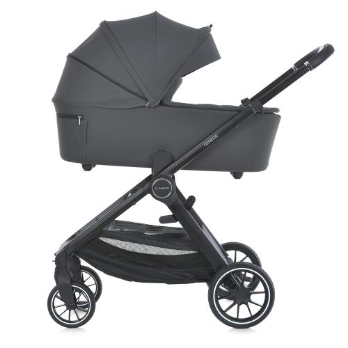 Коляска детская 2в1 ME 1126 GENESIS Asphalt Gray