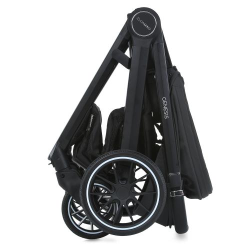 Коляска детская 2в1 ME 1126 GENESIS Jet Black