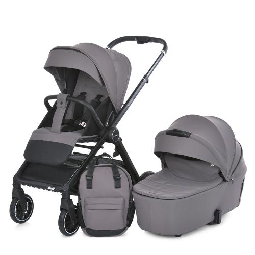 Коляска детская 2в1 ME 1126 GENESIS Taupe Gray