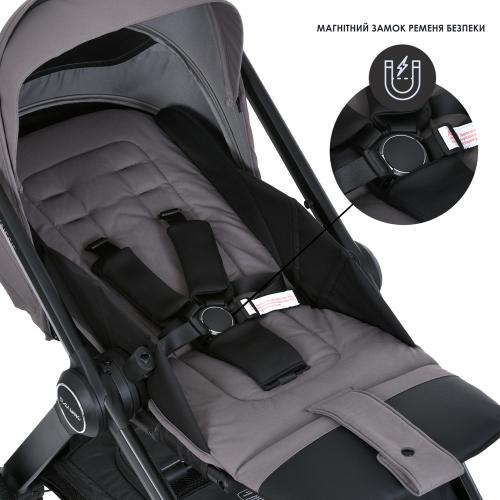 Коляска детская 2в1 ME 1126 GENESIS Taupe Gray
