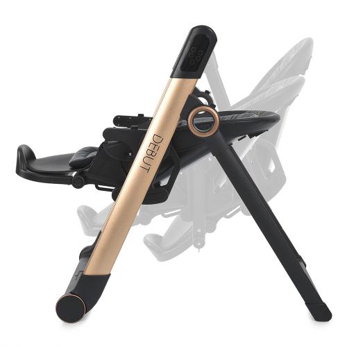 Стульчик-качели ME 1102 DEBUT Posh Black