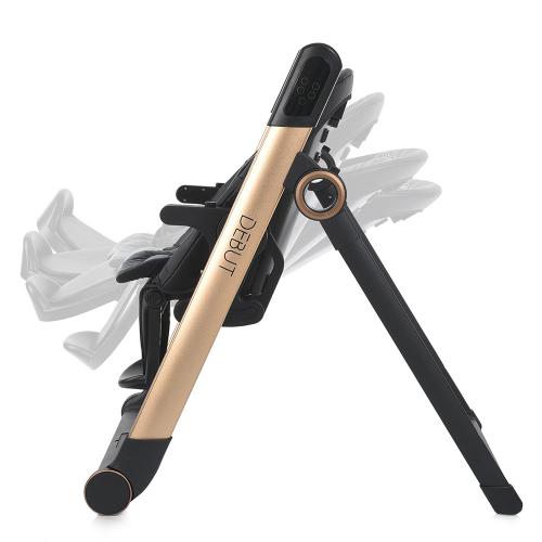 Стульчик-качели ME 1102 DEBUT Posh Black