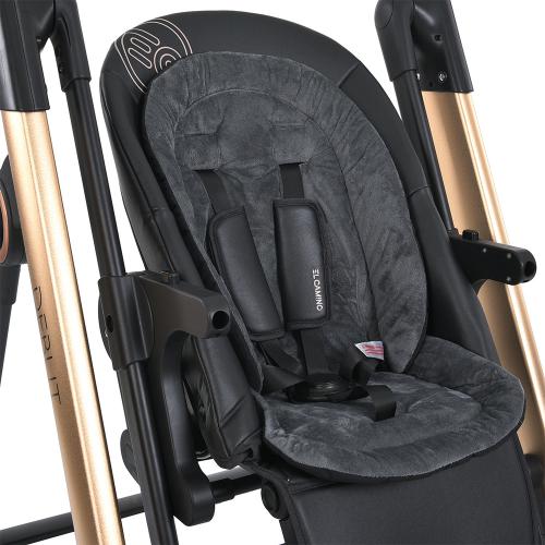 Стульчик-качели ME 1102 DEBUT Posh Black