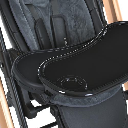 Стульчик-качели ME 1102 DEBUT Posh Black