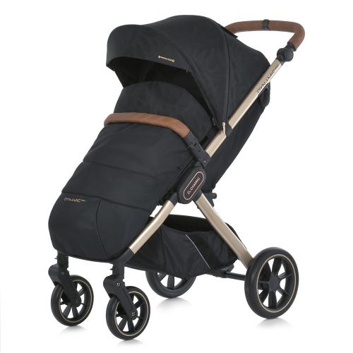 Детская коляска ME 1053G-2 DYNAMIC PRO Special Black