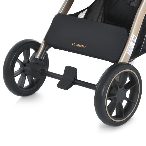 Детская коляска ME 1053G-2 DYNAMIC PRO Special Black