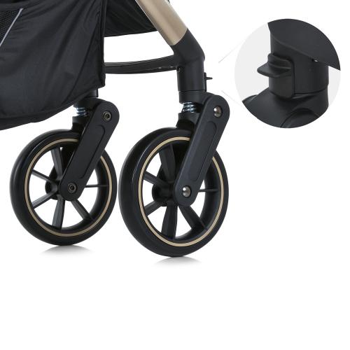 Детская коляска ME 1053G-2 DYNAMIC PRO Special Black
