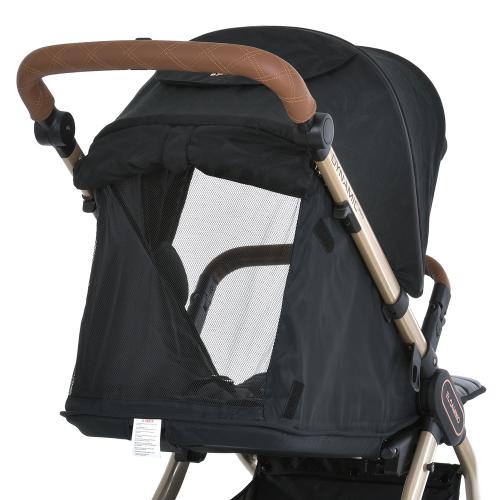Детская коляска ME 1053G-2 DYNAMIC PRO Special Black
