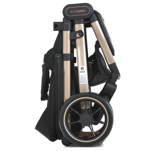 Детская коляска ME 1053G-2 DYNAMIC PRO Special Black