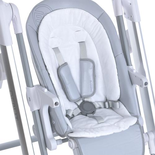 Стульчик-качели ME 1102 DEBUT Gentle Gray
