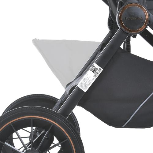 Коляска универсальная 2в1 ME 1100-1 ERA Black Ink