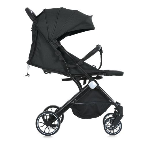Коляска детская M 5727-1 FLASH Almost Black