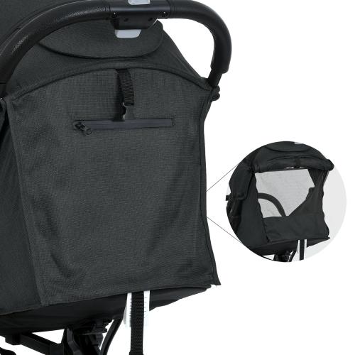 Коляска детская M 5727-1 FLASH Almost Black