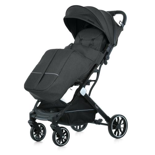 Коляска детская M 5727-1 FLASH Almost Black