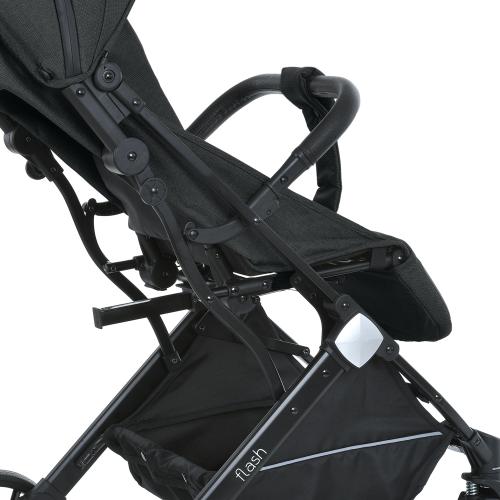Коляска детская M 5727-1 FLASH Almost Black