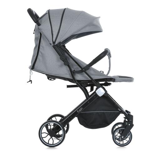 Коляска детская M 5727-1 FLASH Silver Gray