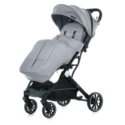 Коляска детская M 5727-1 FLASH Silver Gray