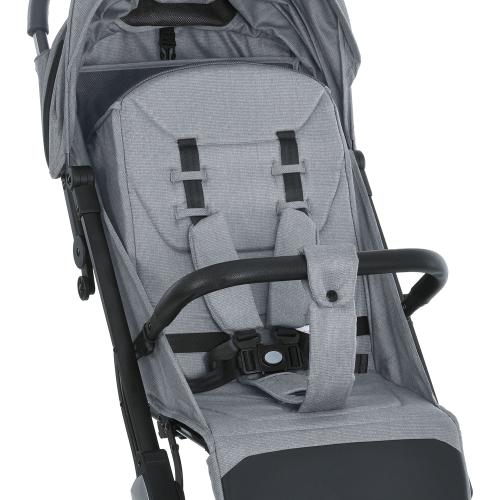 Коляска детская M 5727-1 FLASH Silver Gray