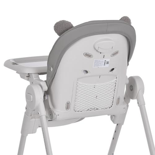 Стульчик ME 1037 CRYSTAL Bear Gray