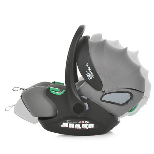 Детское автокресло ME 1110 i-FIX Simply Gray