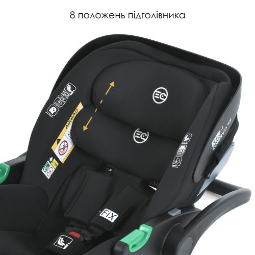 Детское автокресло ME 1110 i-FIX Moon Black