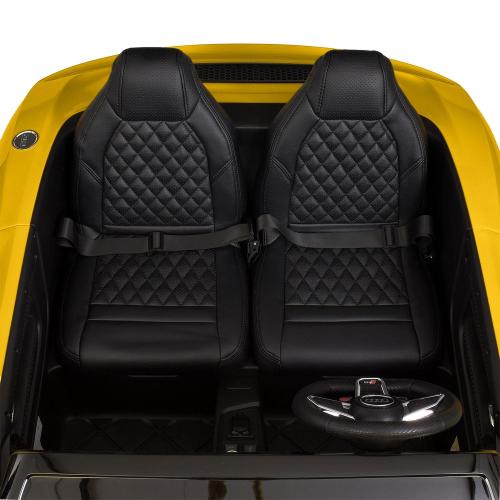 Детский электромобиль Audi M 6152AL‑6 желтый