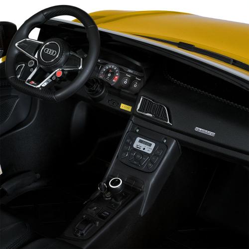 Детский электромобиль Audi M 6152AL‑6 желтый