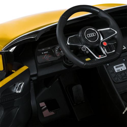 Детский электромобиль Audi M 6152AL‑6 желтый
