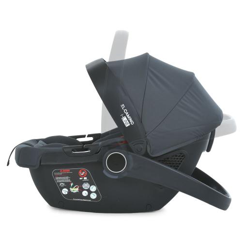 Детское автокресло ME 1176 i-LINE Melange Black