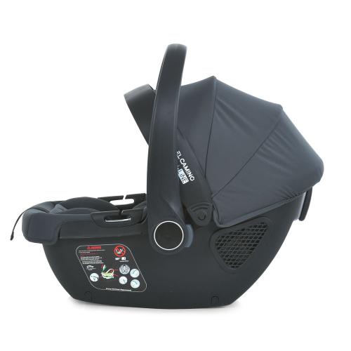 Детское автокресло ME 1176 i-LINE Melange Black