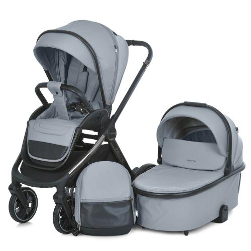 Коляска универсальная 2в1 ME 1124-2 PRESTIGE Frost Gray