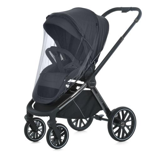 Коляска универсальная 2в1 ME 1124-2 PRESTIGE Black