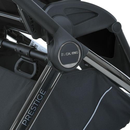 Коляска универсальная 2в1 ME 1124-2 PRESTIGE Black