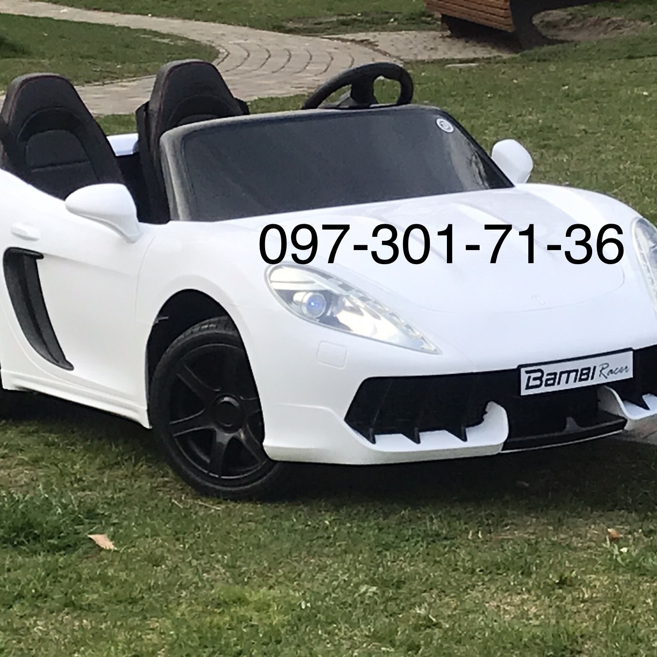 Детский электромобиль Porsche M 4055 AL-1 белый