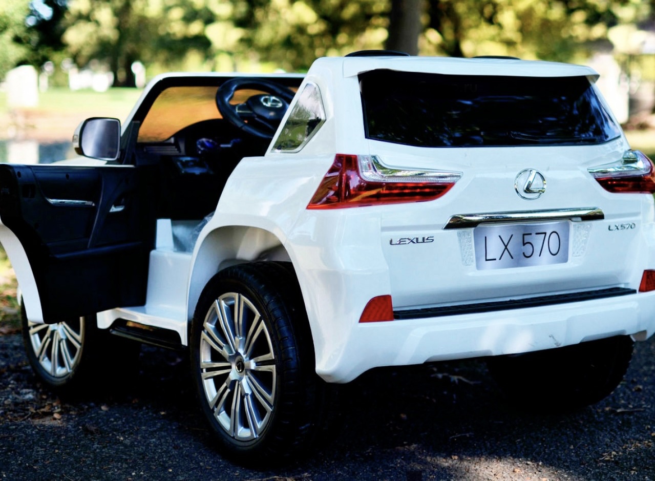 Детский электромобиль Lexus M 3906EBLR-1 белый