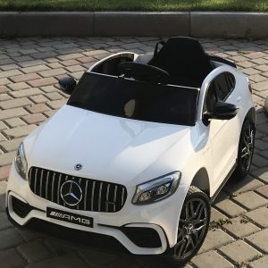 детский электромобиль мерседес 4140-1 белый