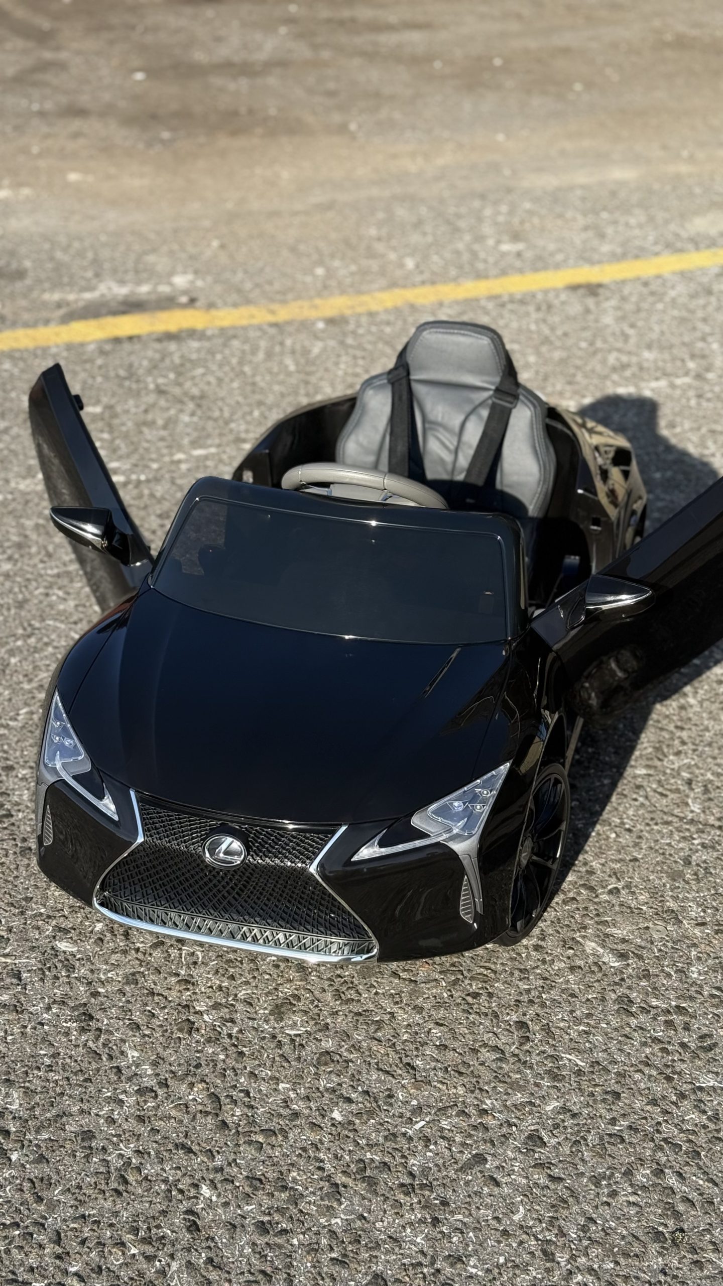 Детский электромобиль LEXUS LC500 JE1618EBLR‑2 черный
